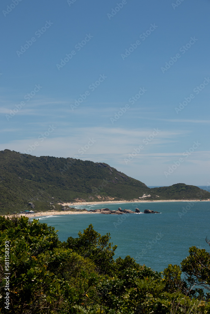 the beautiful beach in brazil, Floripa