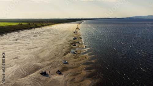 Obraz na płótnie Drone picture in south of brazil
w salonie