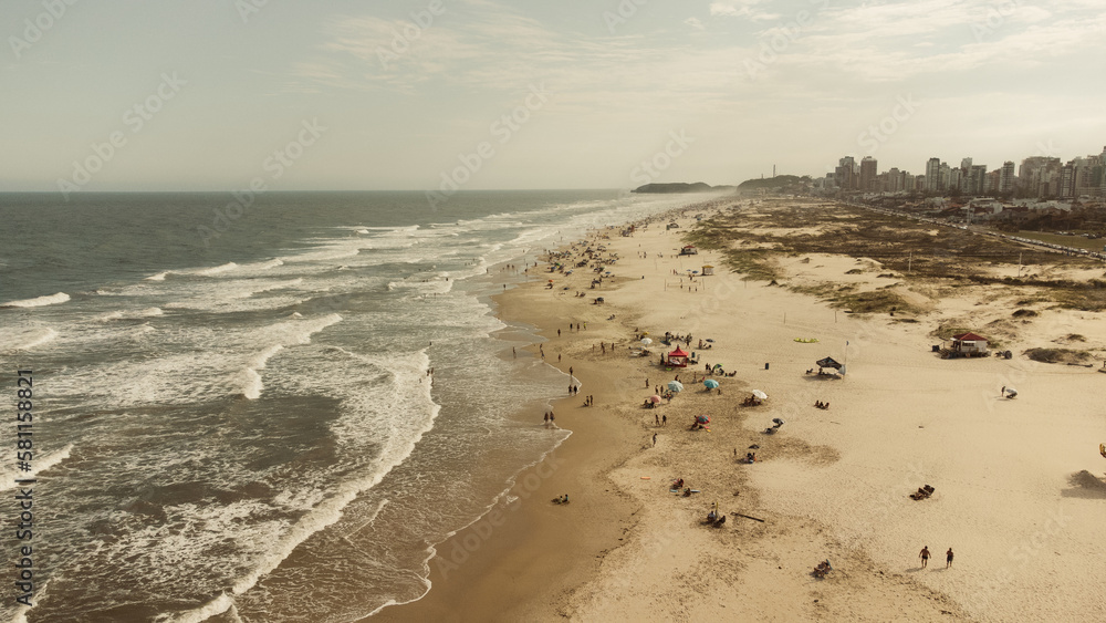 Drone picture in south of brazil