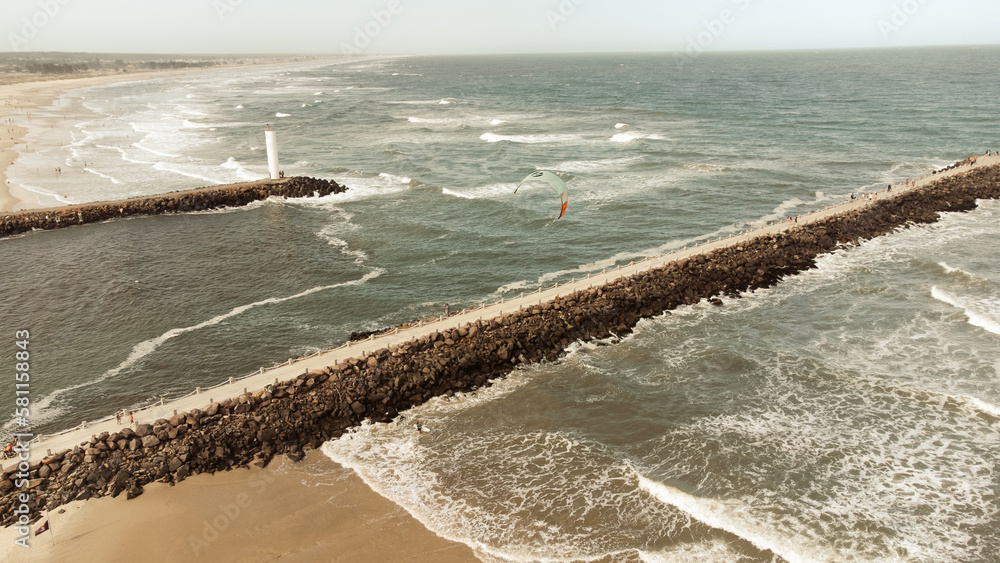 Drone picture in south of brazil