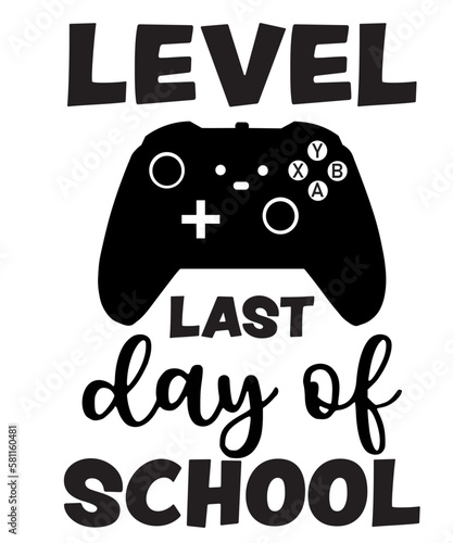 last day of school svg, school svg, happy last day of school svg, wavy vintage last day of school svg, video game last day, End of School
