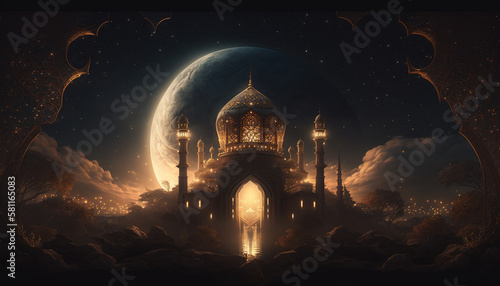 Arab Islamic Ramadan Kareem Background