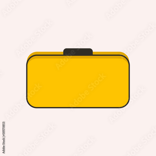 Women bag. Fashion flat handbag, classic elegant clutch, cartoon stylish female tote accessories. Vector illustration