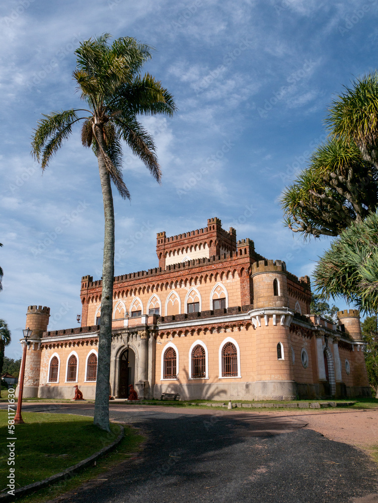 Le Château de Piria à Piriápolis dans le sud-est de l'Uruguay