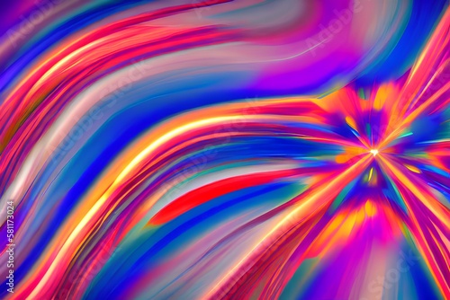 abstract colorful background - generative ai