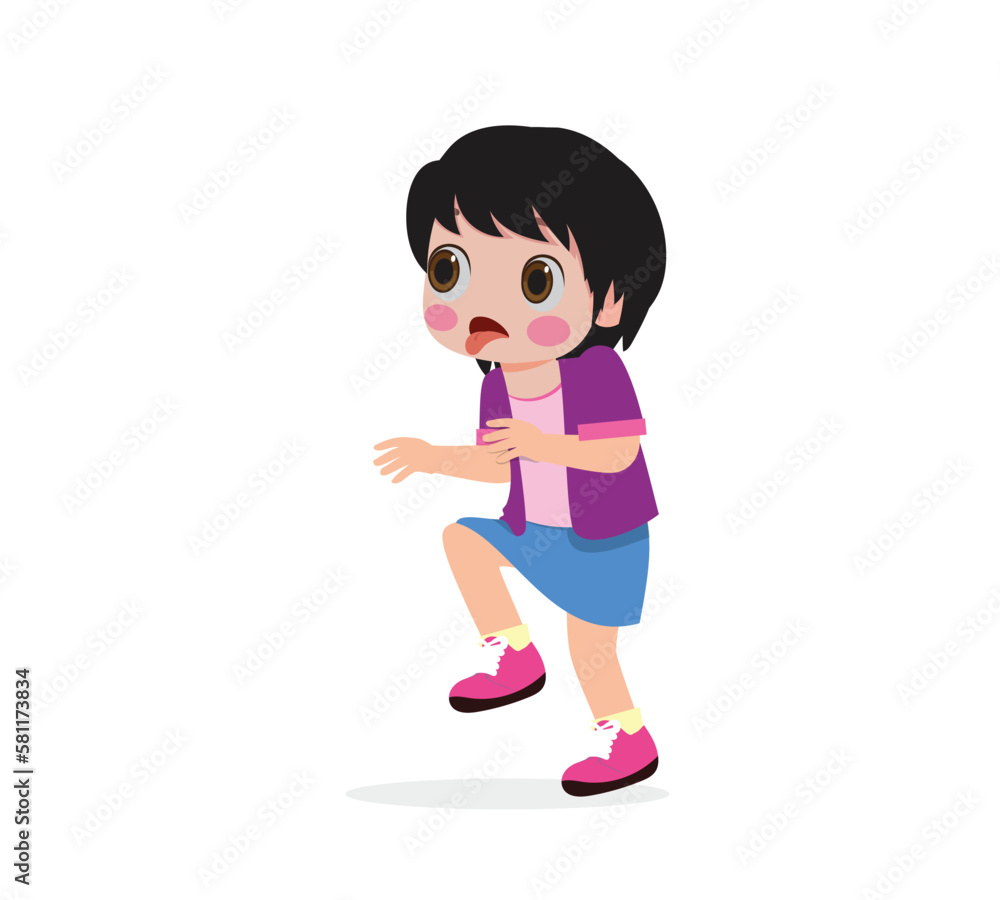 cute little kid girl with weter hungry cute little kid girl with weter hungry