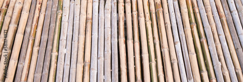 surface pattern close up of natural bamboo