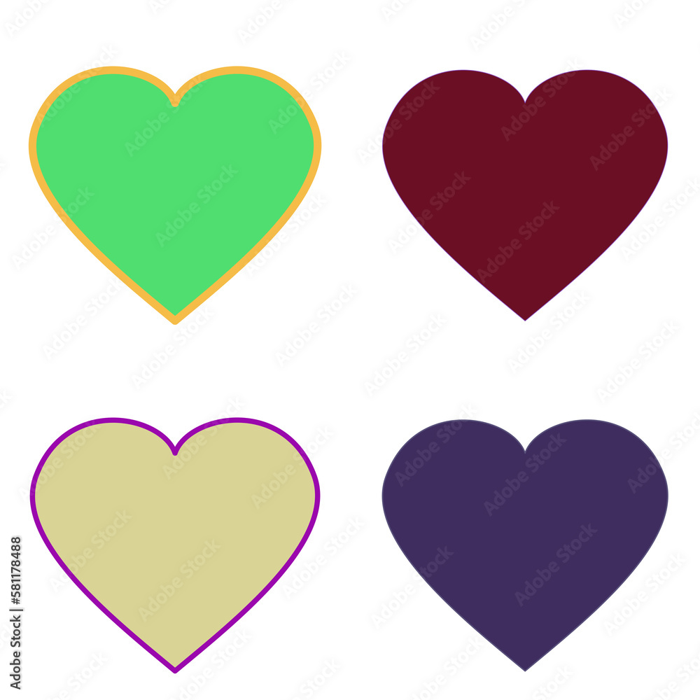 seamless pattern with hearts seamless pattern with hearts