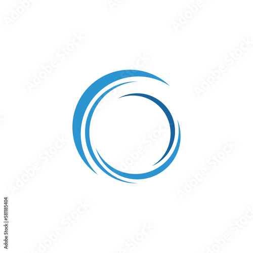 Round circular banner frames, borders, vector hand drawn,