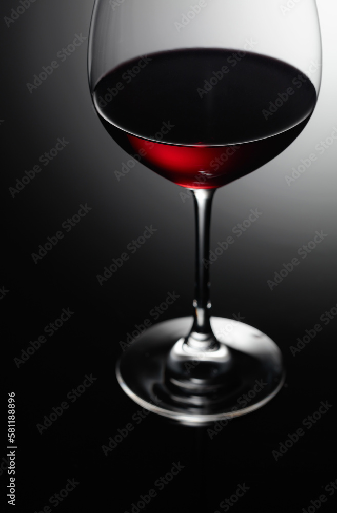 Glass of red wine. Glass of red wine.