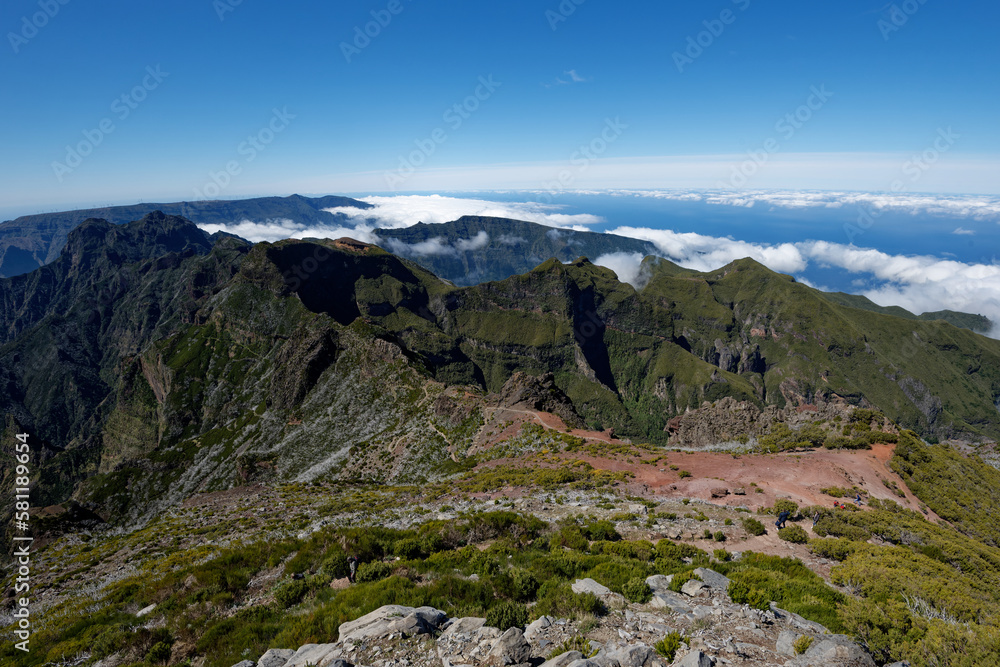 Fototapeta premium Portugal - Madeira - Pico Ruivo