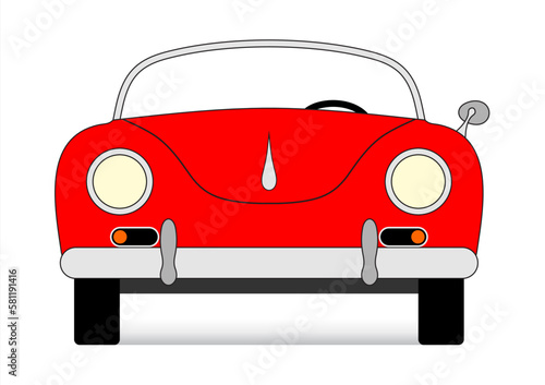 red sports car
