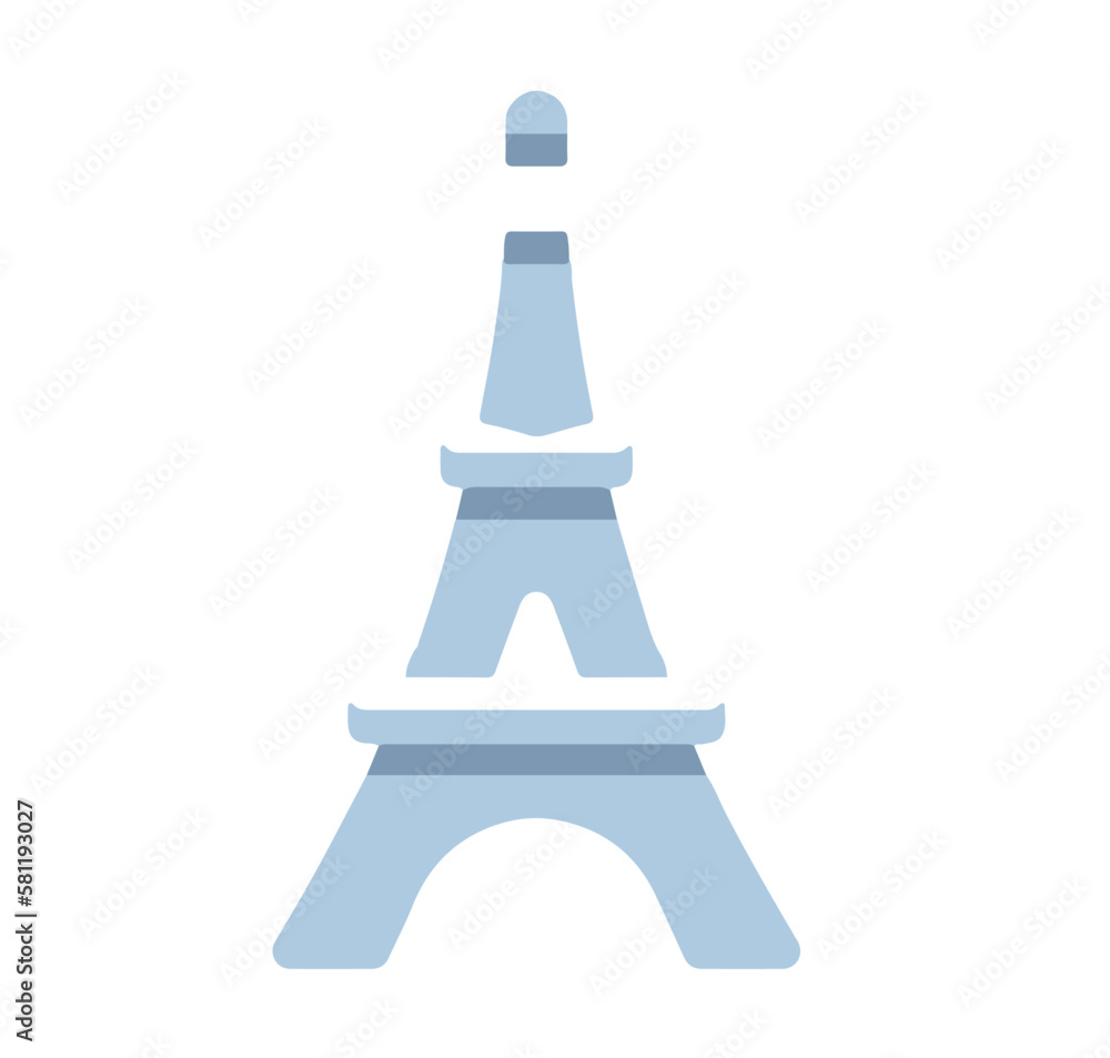 eiffel tower isolated on white eiffel tower isolated on white