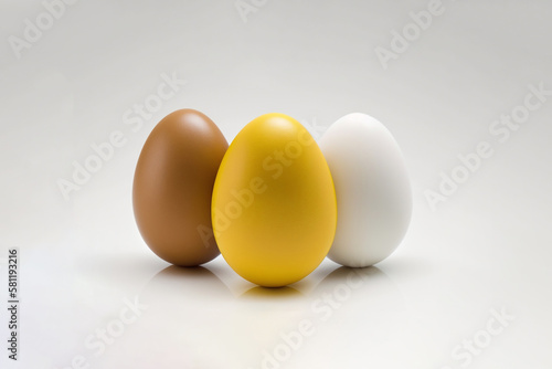 three easter eggs