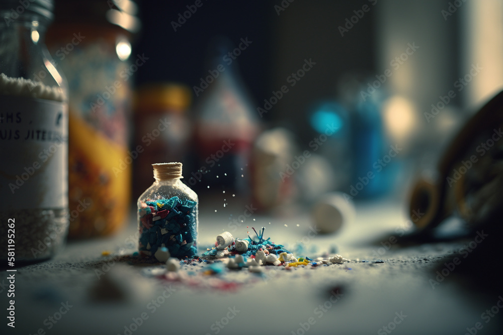 The Dark Side of Substance Abuse. Ai generated. The Dark Side of Substance Abuse. Ai generated.