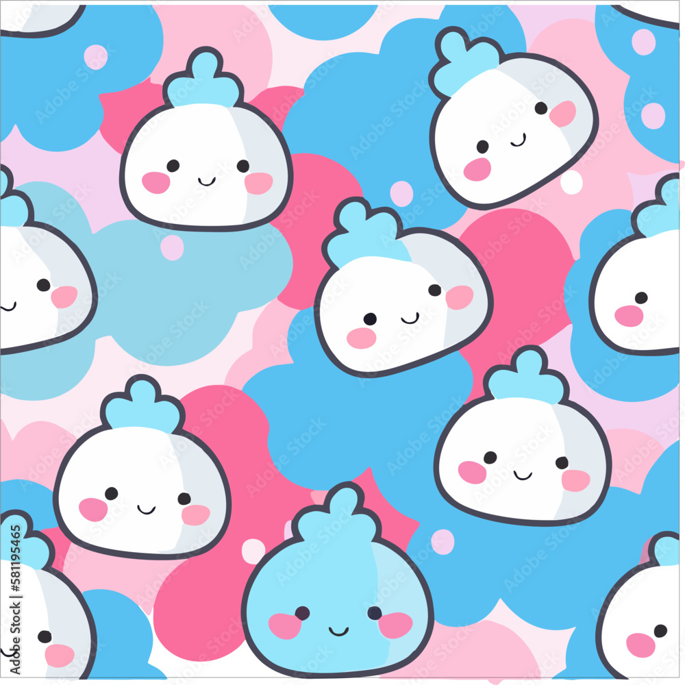 seamless pattern with toys seamless pattern with toys