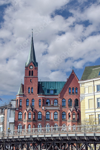 Schwedische Gustaf-Adolfs-Kirche in Hamburg