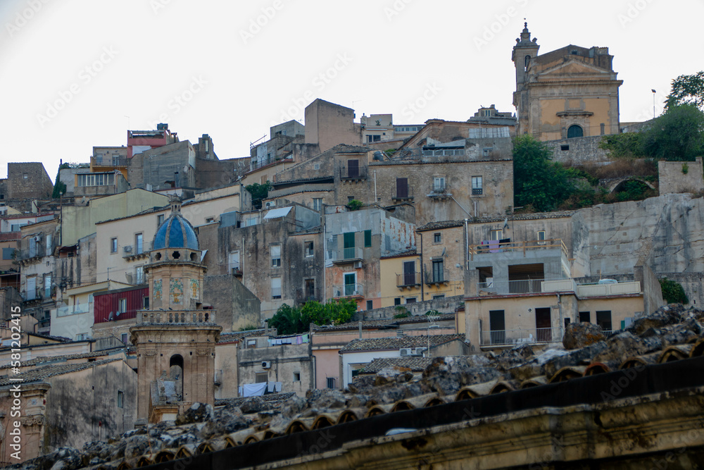 Historical center of  Ragusa Ibla in Sicily