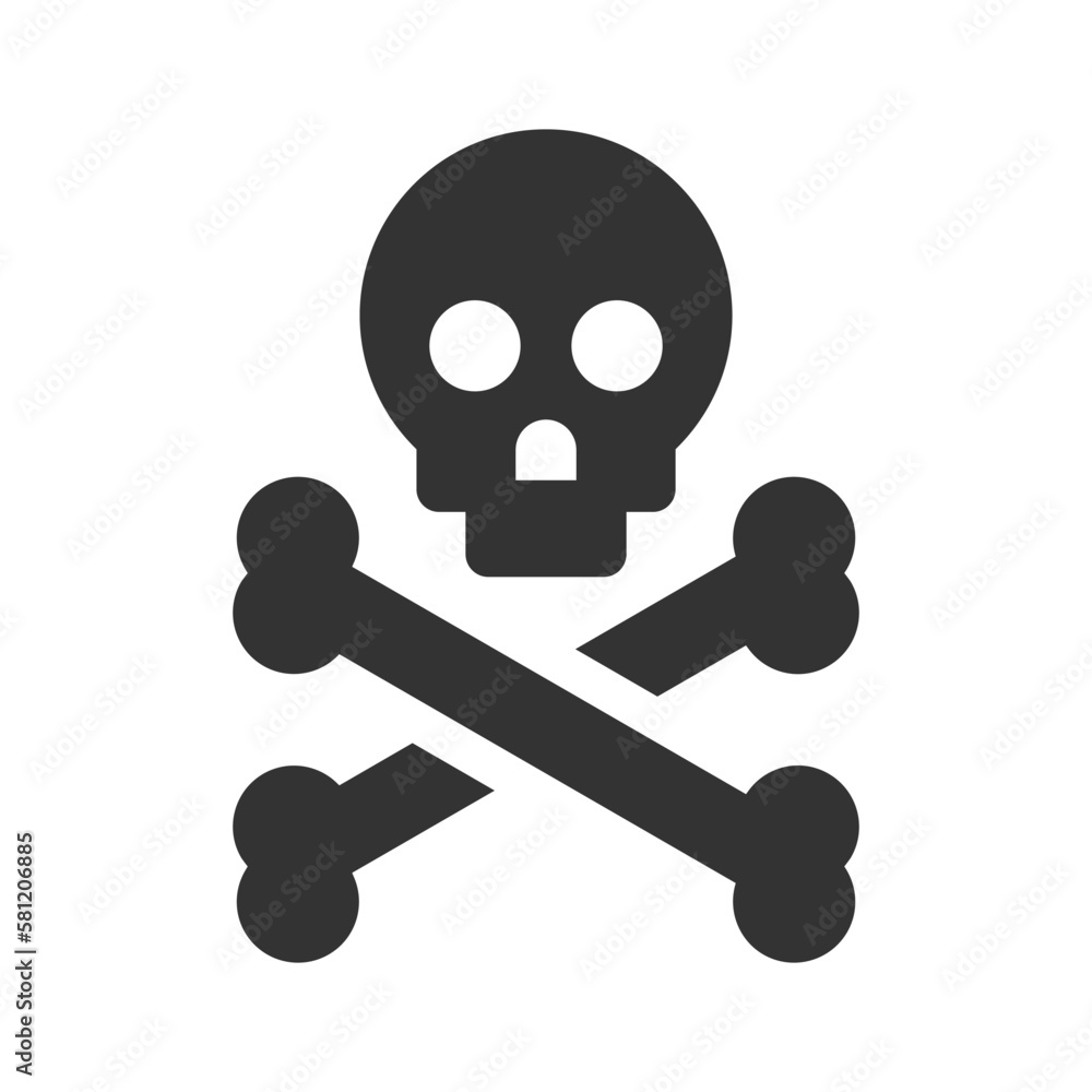Skull bones icon Skull bones icon