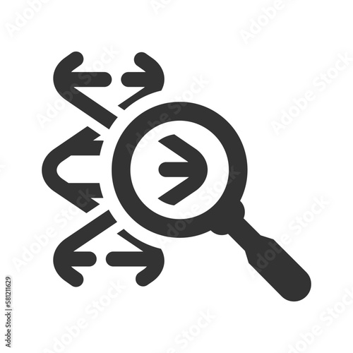 DNA research icon