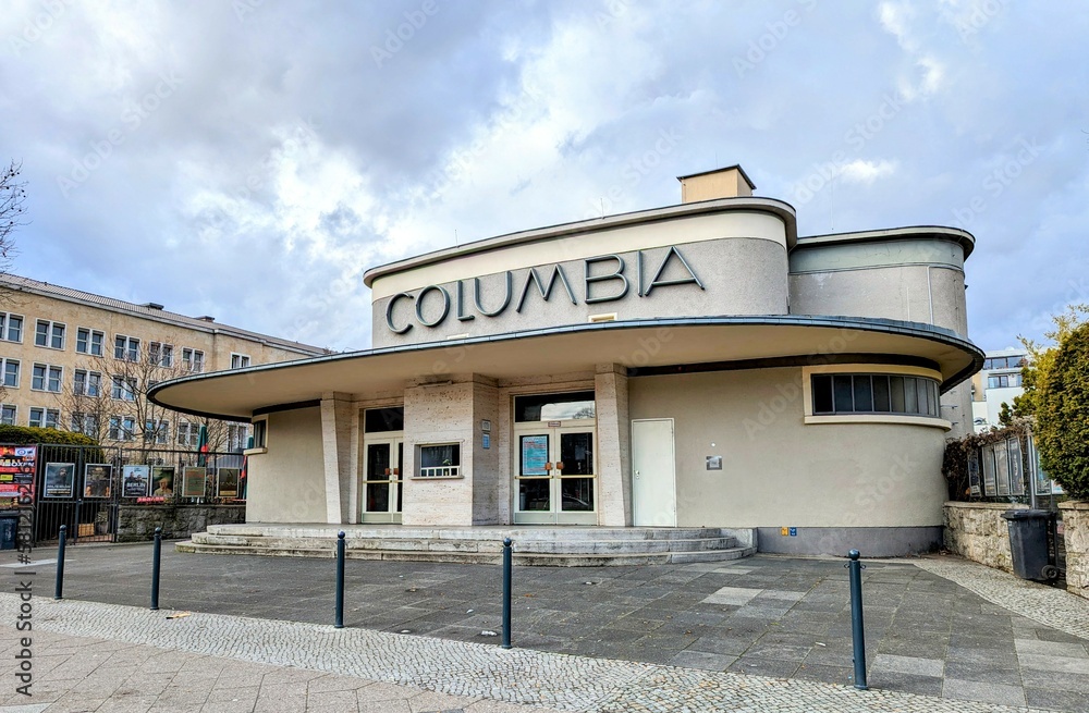 Berlin, 2023: Front view of the "Columbia Theater" in Berlin Tempelhof