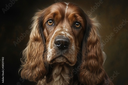 Beautiful Cocker spaniel dog