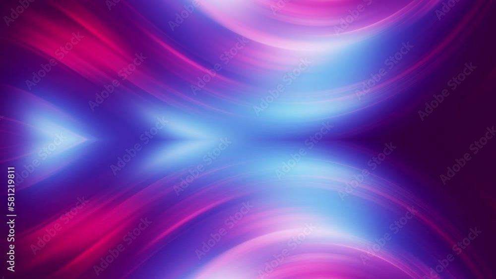 Abstract shine glowing light red blue mirrored gradient loop motion background. Abstract shine glowing light red blue mirrored gradient loop motion background.