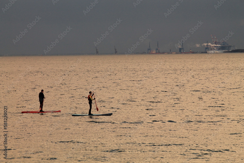 Stand Up Paddling in Gdynia Poland