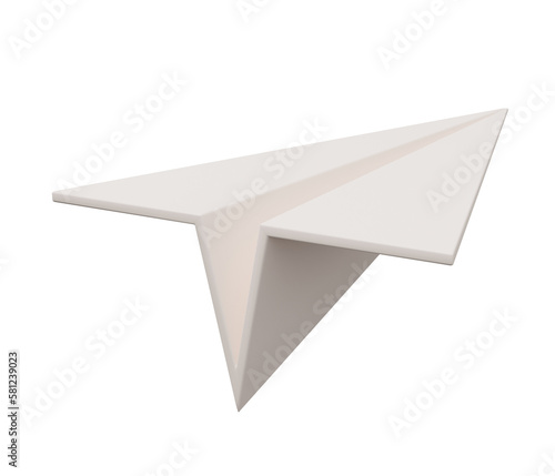paper plane 3d