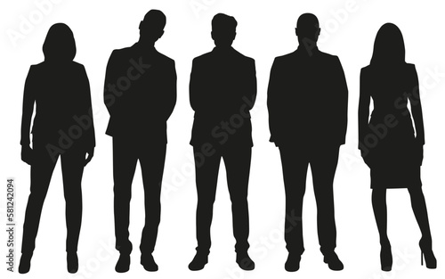 People silhouettes 55