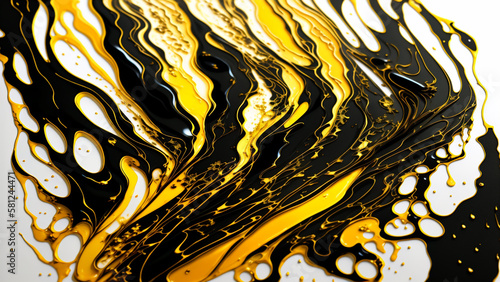 金　白　ペイント　絵具　壁紙　スプラッシュ　インクドロップ　gold white paint paint wallpaper splash ink drop