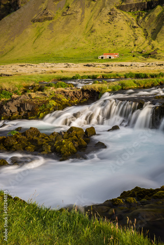 Waterfall in Iceland