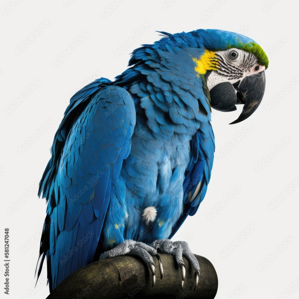 blue and yellow macaw, arara azul