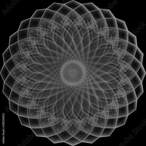 abstract fractal background