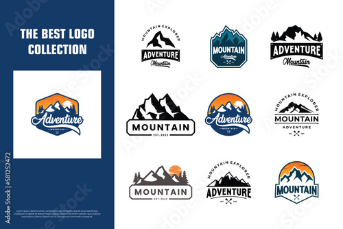 Mountain Exploration logo design