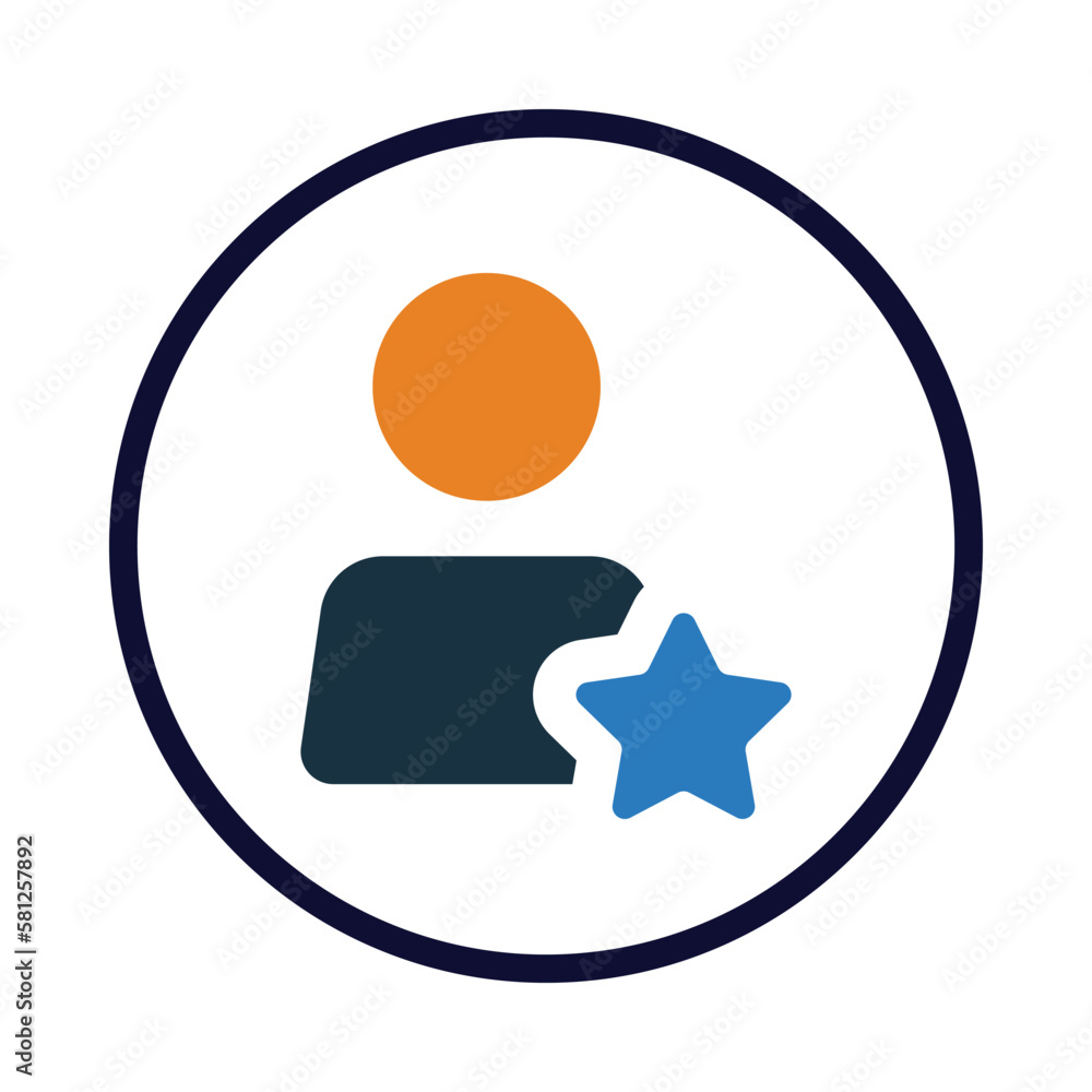 star, leader, successful leader icon star, leader, successful leader icon