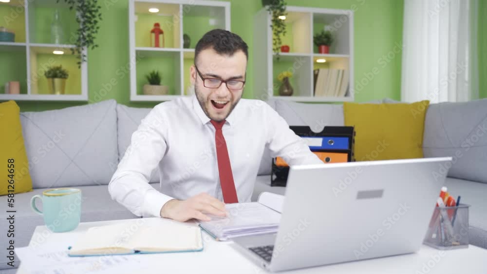 Successful businessman rejoicing, enjoying good news.
Businessman working at home rejoicing at good news, having fun and celebrating victory.
Successful businessman rejoicing, enjoying good news.
Businessman working at home rejoicing at good news, having fun and celebrating victory.