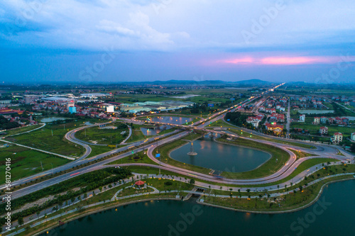 panorama of Bac Ninh city