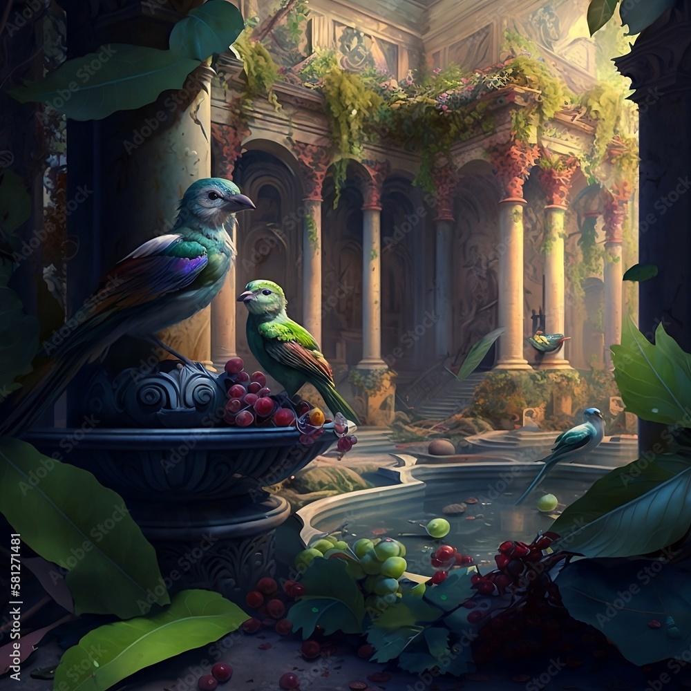 Obraz premium a house created with generative AI Technology