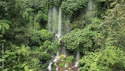 Benang kelambu waterfalls cinematic video shot