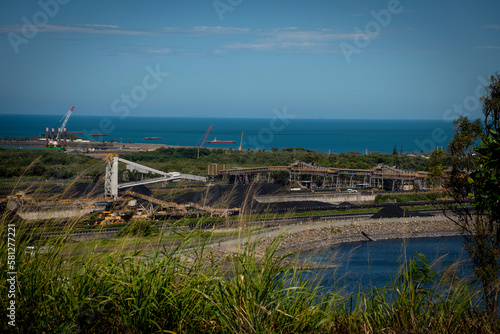 Wallpaper Mural Port of Hay Point mining port coal ship export Torontodigital.ca
