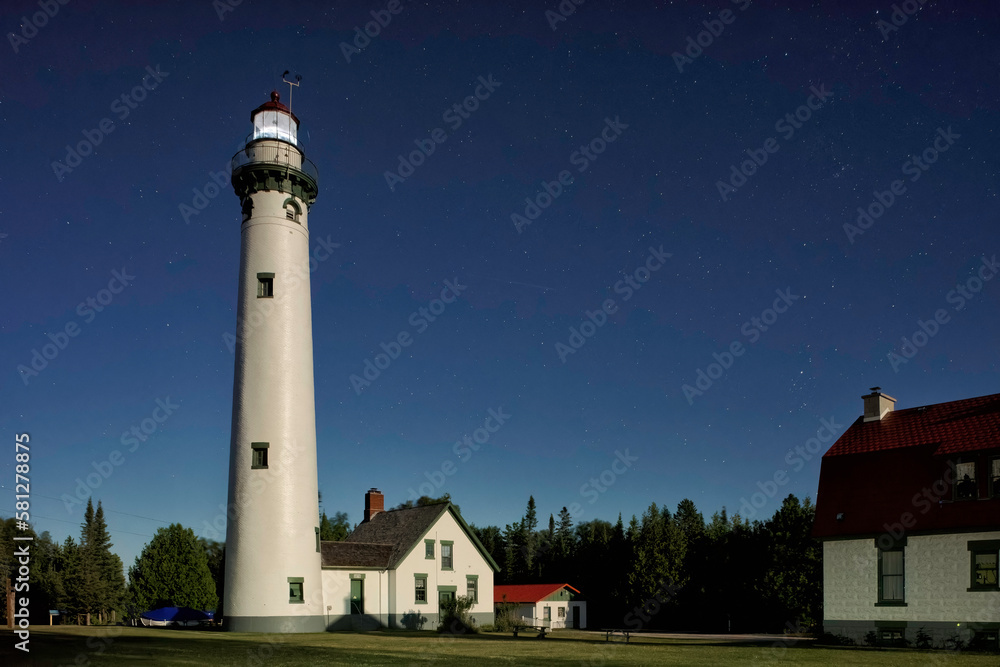 lighthouse at night lighthouse at night