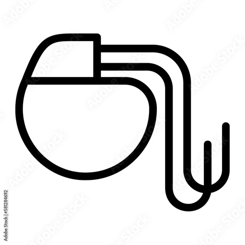 pacemaker line icon