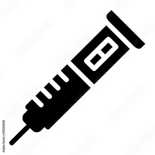 insulin glyph icon