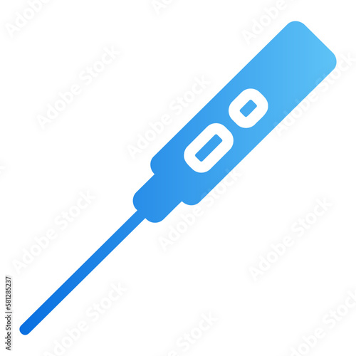 vascular closure gradient icon