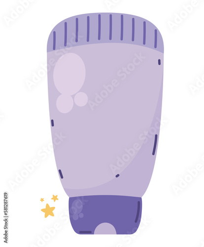 purple sunscreen design