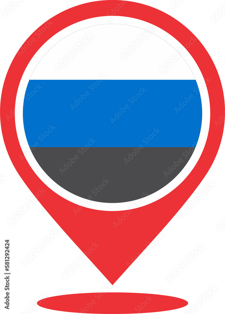 Estonia flag pin map 2023031325 Estonia flag pin map 2023031325