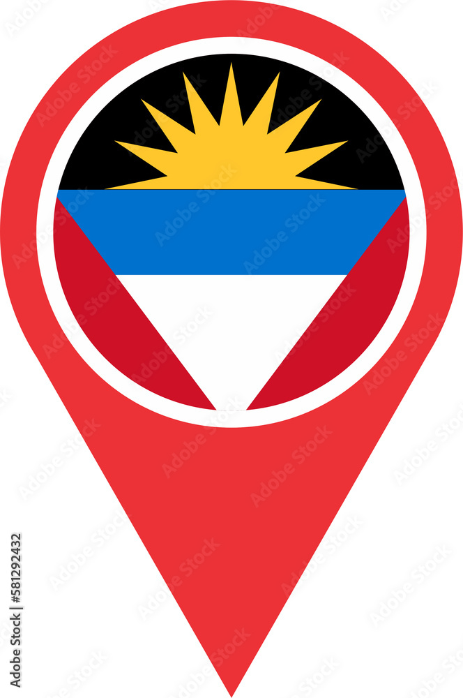 Antigua nad Barbuda flag 2023031330 Antigua nad Barbuda flag 2023031330