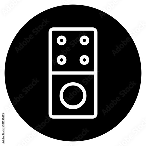 domino glyph icon