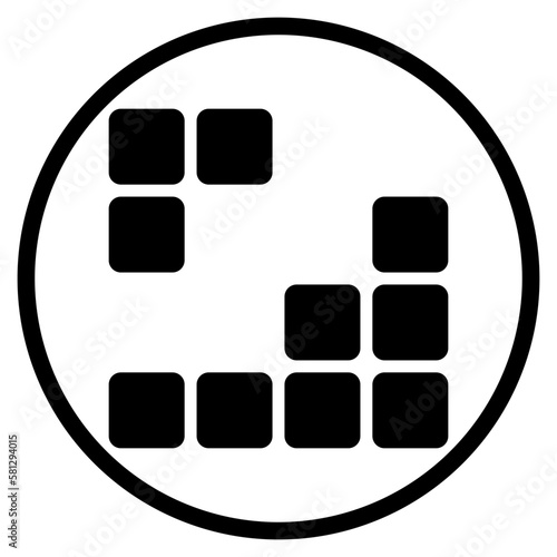 tetris glyph icon